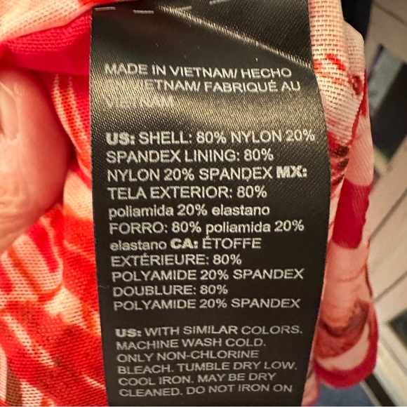 White House Black Market Size 2 Tropical‎ Wave Mesh MIDI Wrap Skirt NWT $120 - Picture 5 of 14